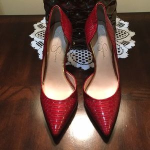 Jessica Simpson Red Heels